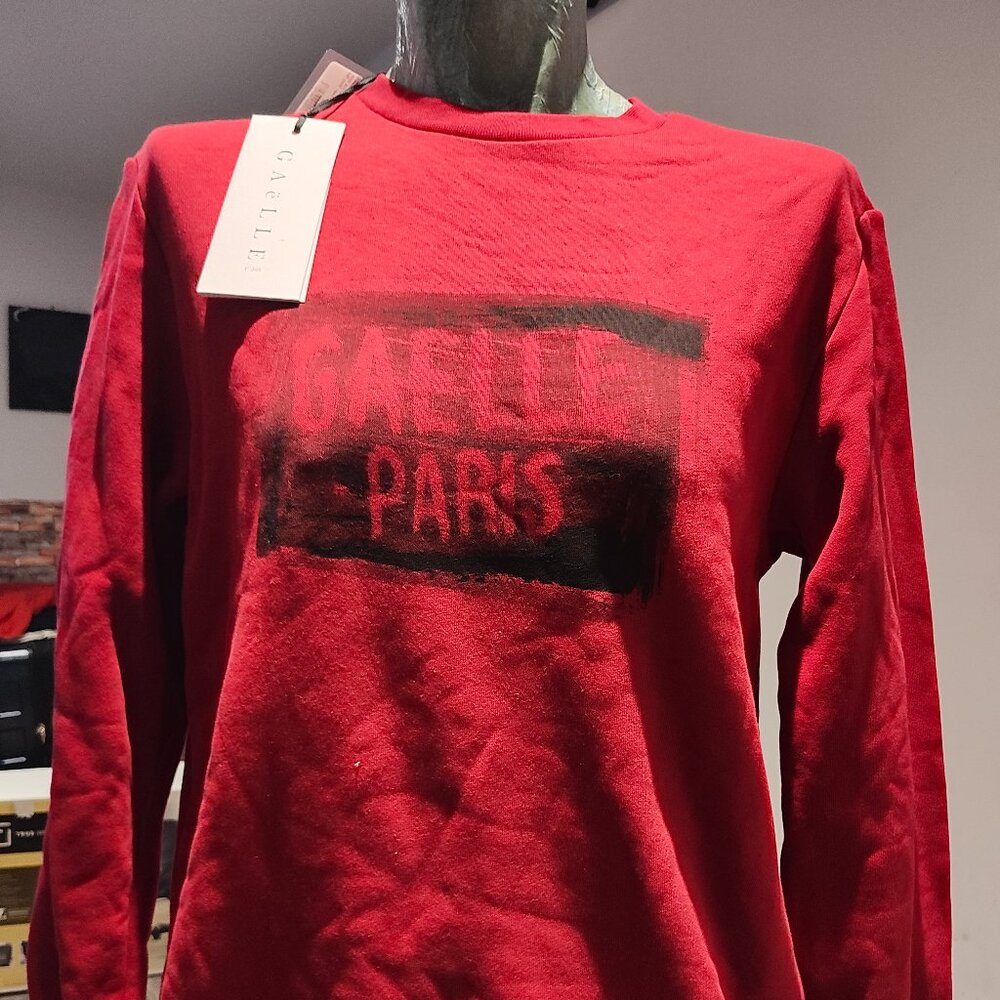 NWT Gaëlle Paris Sweater Red S